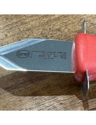 Coltello per aprire le ostriche Sanelli Premana con protezione