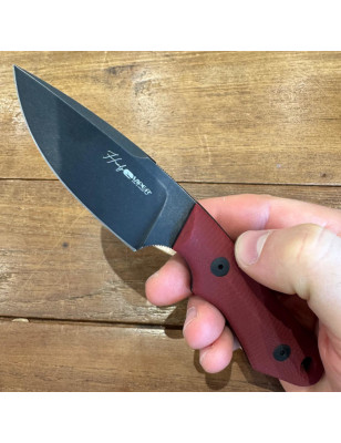 Coltello caccia lama fissa Viper Handy GR G10 rosso