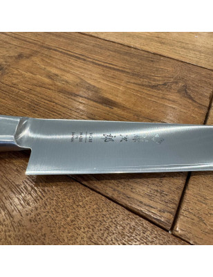 Coltello cucina trinciante stretto Tojiro DP3 lama 3 strati 24 cm