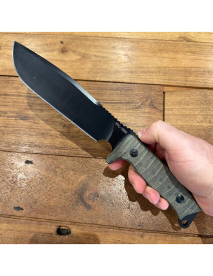 Coltello caccia lama fissa Fox FX-133MGT Combat Jungle