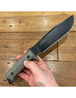 Coltello da caccia a a lama fissa Fox FX-133MGT Combat Jungle prodotto a Maniago in Italia