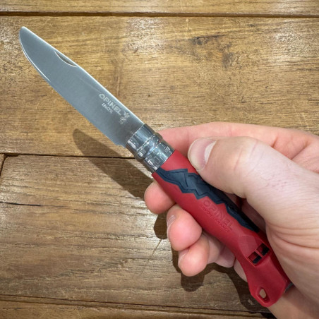 Coltello chiudibile Outdoor Junior Opinel N°07 rosso