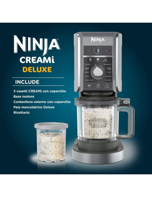 Gelatiera Ninja Creami DELUXE NC501EU