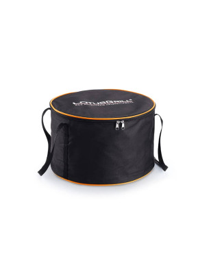 Barbecue Lotus Grill colore arancione con borsa per il trasporto