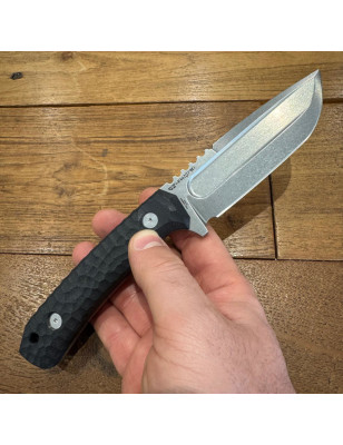 Robusto coltello a lama fissa per outdoor, bushcraft e utilizzo tattico