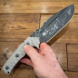 Coltello lama fissa Fox Uro FX-623 ODA Micarta verde