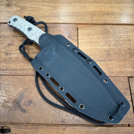 Coltello lama fissa Fox Uro FX-623 ODA Micarta verde