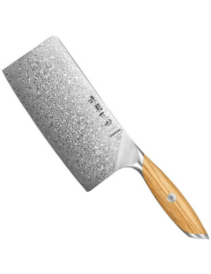XINZUO X01-DC COLTELLO MANNAIA CINESE LEGNO DI ULIVO