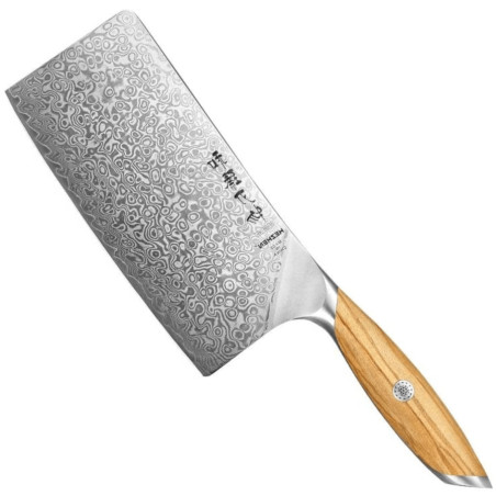 XINZUO X01-DC COLTELLO MANNAIA CINESE LEGNO DI ULIVO