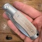 Coltello chiudibile Viper Hug 2 CN Canvas micarta naturale Coltello chiudibile Viper Hug 2 CN Canvas micarta naturale