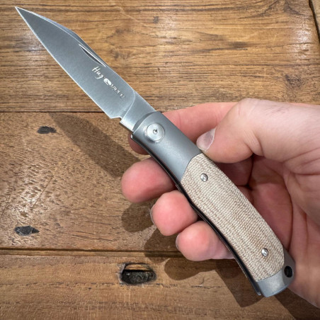 Coltello chiudibile Viper Hug 2 CN Canvas micarta naturale