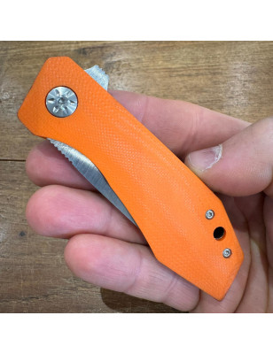 Coltello tascabile Maserin Gentleman 377/G10A manico G10 arancione