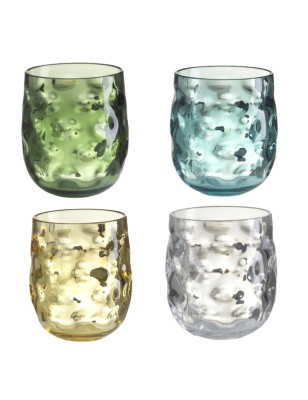 Set 4 bicchieri tumbler 400cc