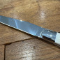 Coltelli da tavola, finitura lucida con manico in corno di cervo, set da 6
