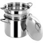 Cuocipasta Barazzoni Pastamania acciaio inox 22 cm Cuocipasta Barazzoni Pastamania acciaio inox 22 cm