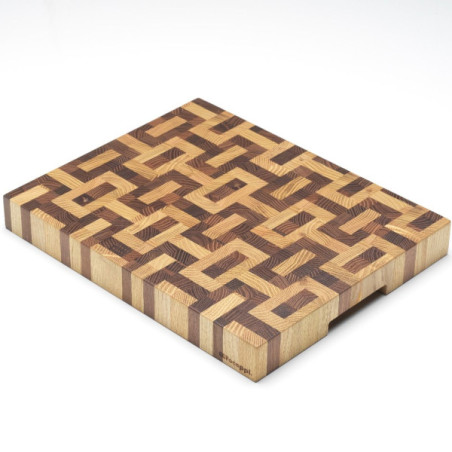 Tagliere in legno di Robinia doppia essenza 40 x 30 cm