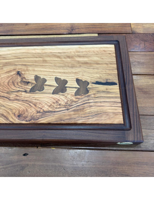 robe di legno tagliere con farfalle 54x34