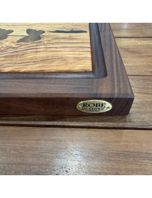 robe di legno tagliere con farfalle 54x34
