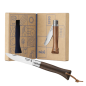 Coltello chiudibile Opinel néo6 Opiflex legno di Noce nero