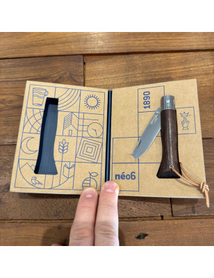 Coltello tascabile opinel per picnic, campeggio, camping, montagna, escursioni, trekking