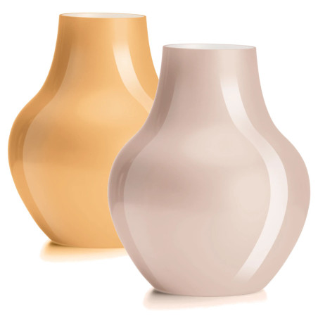 Vaso di alta qualità in vetro soffiato realizzato in Italia
