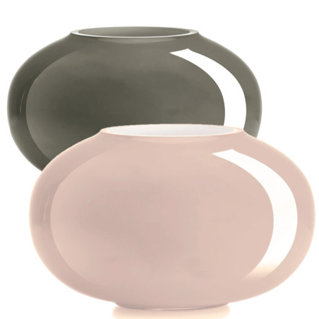 Vaso di alta qualità in vetro soffiato realizzato in Italia