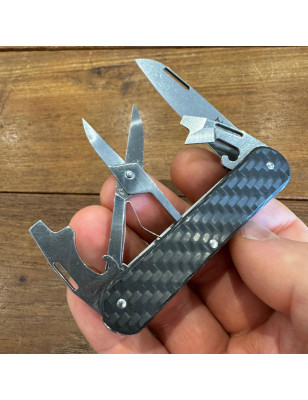 Coltello multiuso | Vulpis Fox FX-VP130-SF5 fibra di carbonio