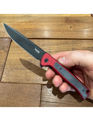 Coltello chiudibile | Lionsteel Skinny alluminio rosso SK01A RB