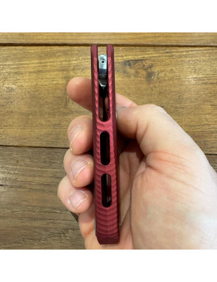 Coltello chiudibile | Lionsteel Rock ROK A RS alluminio rosso