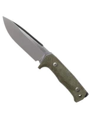 Coltello tattico lama fissa | Lionsteel T5 CVG Micarta verde