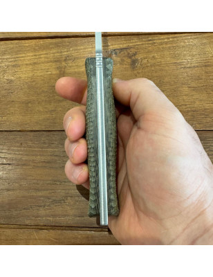 Coltello tattico lama fissa | Lionsteel T5 CVG Micarta verde