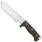 Coltello lama fissa | Lionsteel M7 CVG Micarta verde