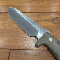 Coltello lama fissa | Lionsteel M7 CVG Micarta verde