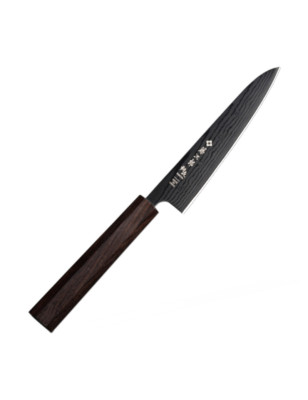 TOJIRO COLT. PETTY DAMASCO 13 CM LAMA NERA