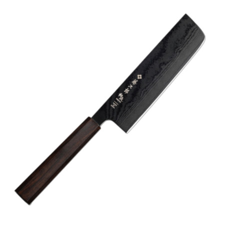 Coltello Nakiri damasco | Tojiro Shippu Black