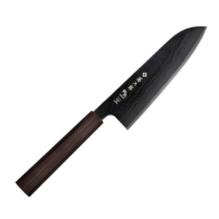 TOJIRO SHIPPU BLACK Santoku 165mm