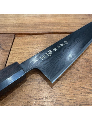 TOJIRO COLT. CHEF DAMASCO M/ EBANO 21 CM