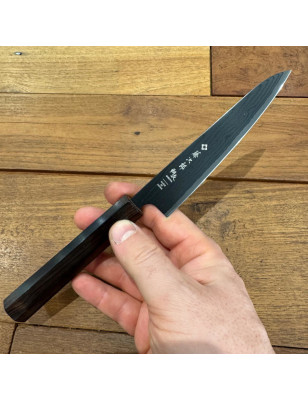 TOJIRO COLT. PETTY DAMASCO 13 CM LAMA NERA