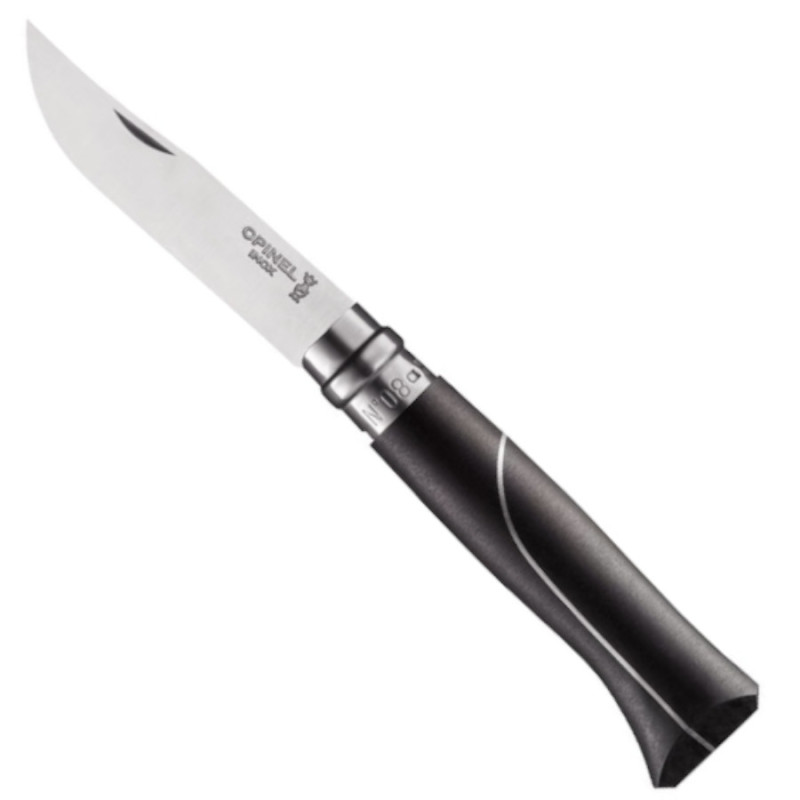 Coltello chiudibile | Opinel Ellipse N°08 ebano e alluminio