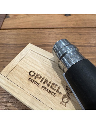 Coltello da tasca | Opinel Ellipse N°08 ebano e alluminio