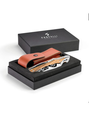 Cavatappi doppia leva | Farfalli Smart legno di Olivo