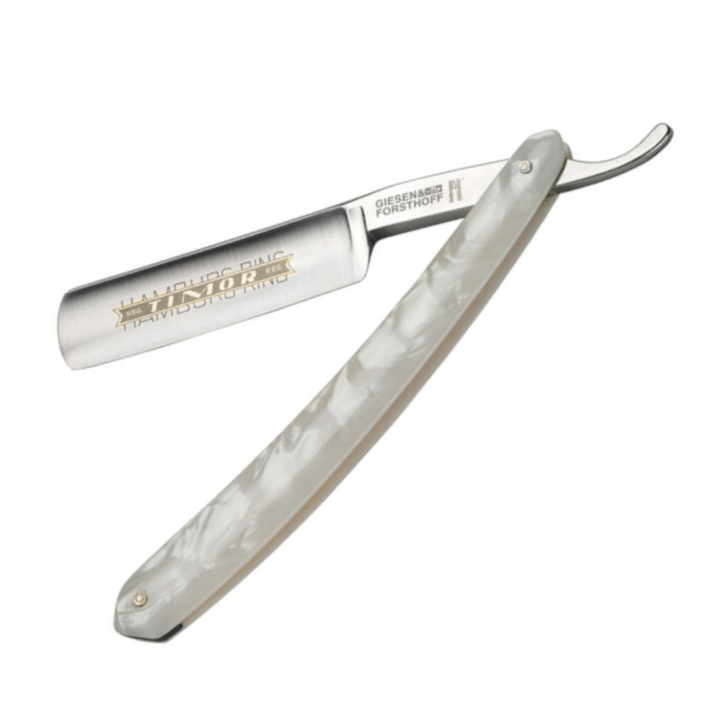 TIMOR – RASOIO 6/8″ MANICO CELLULOIDE MADREPERLA HR