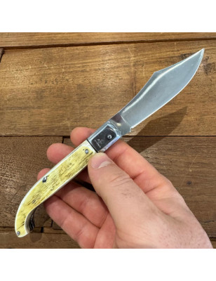 Coltello chiudibile Pugliese Michele Fraraccio 21 testa inox