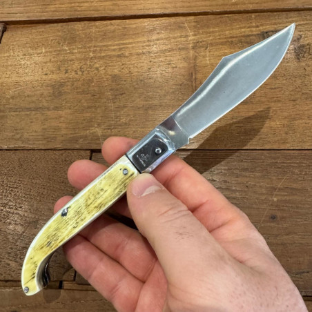 Coltello chiudibile Pugliese Michele Fraraccio 21 testa inox