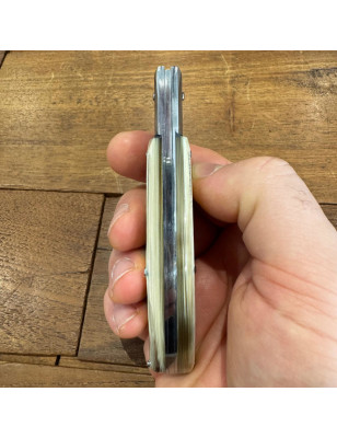 Coltello chiudibile Pugliese Michele Fraraccio 21 testa inox