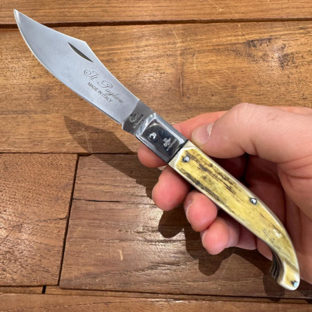 Coltello chiudibile Pugliese Michele Fraraccio 21 testa inox