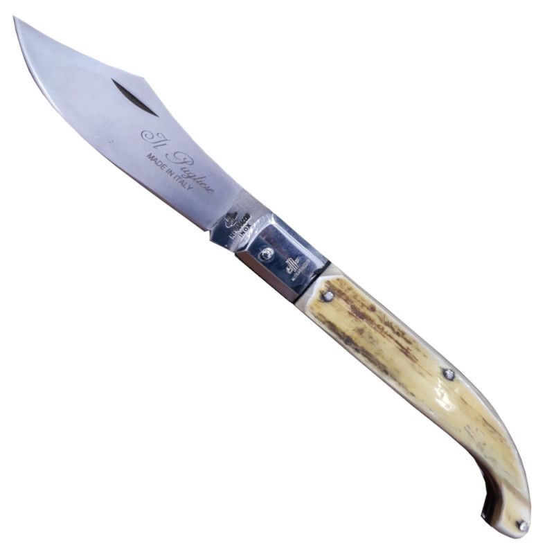 Coltello chiudibile Pugliese Michele Fraraccio 21 testa inox