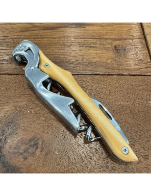 Cavatappi doppia leva | Farfalli Smart legno di Olivo