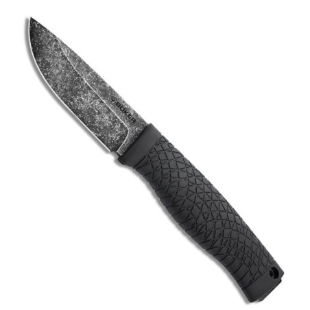 Coltello lama fissa | Boker Bronco Mini TPE nero