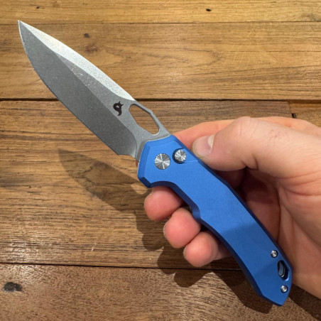 Coltello chiudibile | Black Fox Atros BF-770 BL alluminio blu